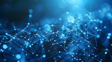 Fototapeta premium Technology Network Background
