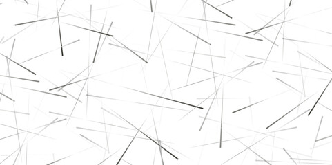 Black outline monochrome texture. Random geometric line seamless pattern. Straight crossing, intersecting lines texture, stripes pattern  Vector illustration.