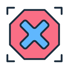 Obraz premium Deactivate Icon