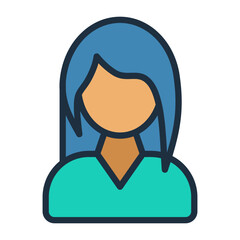 Obraz premium Female Icon