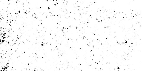 Black grainy texture isolated on white background. Design elements. Dust overlay. Dark noise granules. Vector illustration.