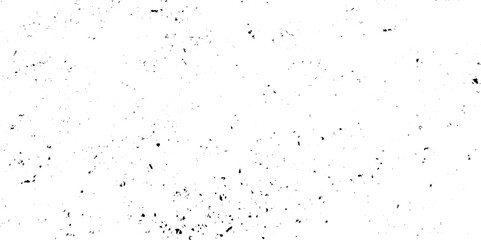 Black grainy texture isolated on white background. Dust overlay. Dark noise granules. Vector design