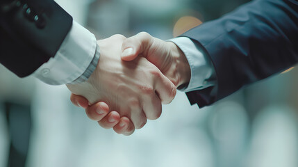 business people shaking hands