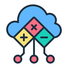 Cloud Computing Icon