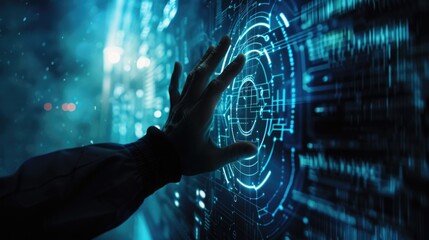 Hands on touchscreen