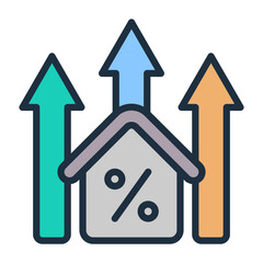 Mortgage Rates Icon