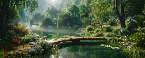 waterfall in the forest