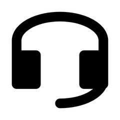 Obraz premium support customer service solid UI icon