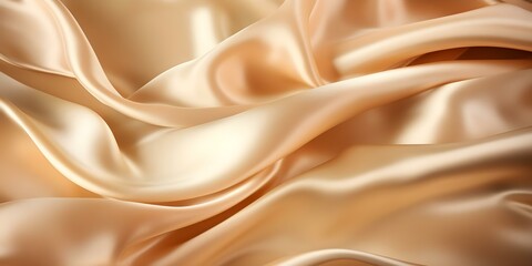 Obraz premium Luxurious sepiatoned silk satin banner background with vintage style and elegance. Concept Banner Photography, Sepia Toned, Silk Satin, Vintage Style, Elegance