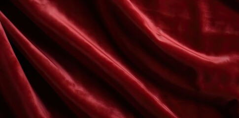 Fototapeta premium texture of velvet fabric on a black background a close - up of a textured fabric on a black background, with a pair of scissors and a ruler visible in the foreground