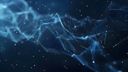 Abstract Digital Data Plexus Technology Background