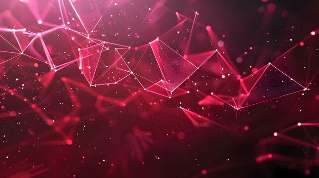 Abstract digital data plexus technology background