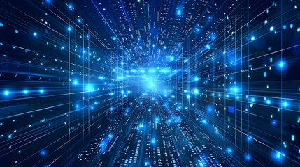 Digital technology world: Business virtual concept