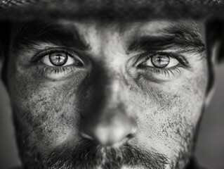 Obraz premium Man in Hat