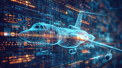  a complex aerospace project with engineers integrating various subsystems, ensuring seamless communication and functionality across the entire system lifecycle