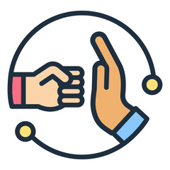 Conflict Resolution Icon