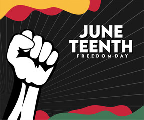 Juneteenth Freedom Day celebration for all black people