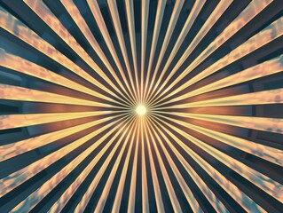 Obraz premium Sunburst in the Sky