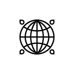 Vector Silhouetted  White Background