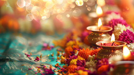 South india engagement invitation background - Powered by Adobe