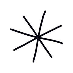 Hand drawn lines, elements and beautiful drawing.