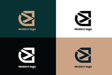 letter D logo, letter DV company logo, letter D and compass icon logo, logomark, brandmark
