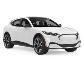 SUV Car Isolated