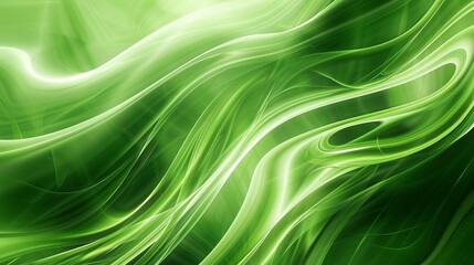 Abstract Green Wallpaper, Generative AI