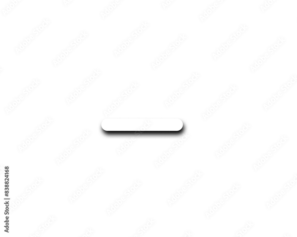 Poster shadow strips, realistic round overlay effect isolated on transparent background. gradient shadow wi