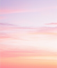 pink sky and clouds background