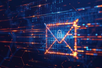 A secure email interface showing an encrypted email being opened with a security certificate