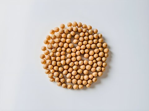 Beens On the White background Generative Ai