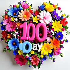 아이들 백일에 선물하기에 좋은 꽃입니다