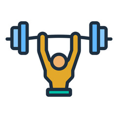 Weightlifting Icon