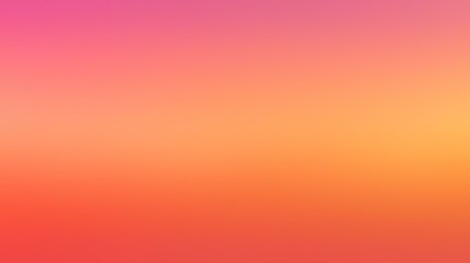 Naklejka premium Orange to pink gradient background with noise texture, vibrant hues,Blurred Gradient