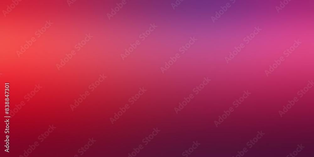 Wall mural purple to red gradient background with noise texture, rich tones,blurred gradient