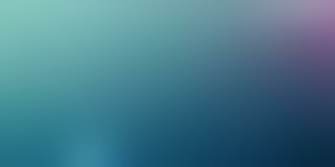 Purple to teal gradient background with noise texture, dynamic hues,Blurred Gradient