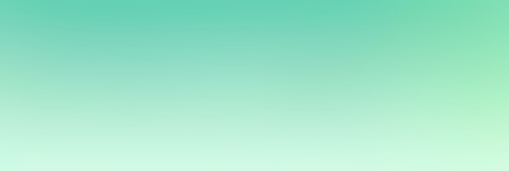 Mint color gradient background with noise texture, fresh, cool,Blurred Gradient