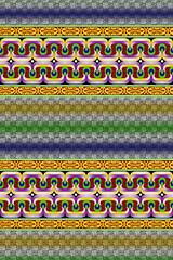 Seamless abstract geometrical pattern with gradient effect