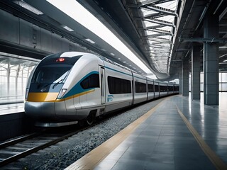 Fototapeta premium train on the station