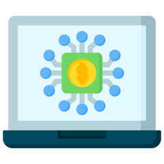 Digital Finance Icon
