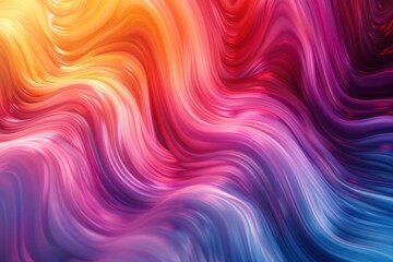 Vibrant abstract colorful gradient wavy background blending warm and cool tones, creating a mesmerizing artistic visual effect for creative projects.