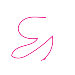 Abstract squiggly lines vector