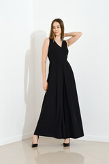 Fototapeta premium Studio portrait of a confident woman with excellent taste in clothes