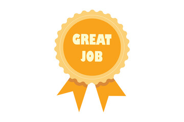 Congratulation Element Flat Sticker Design