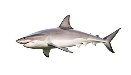 Shark isolated on white background