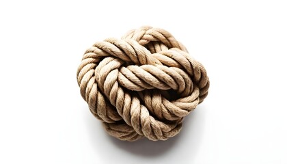 rope isolated on white background