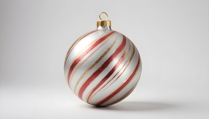  christmas ball isolated on white background