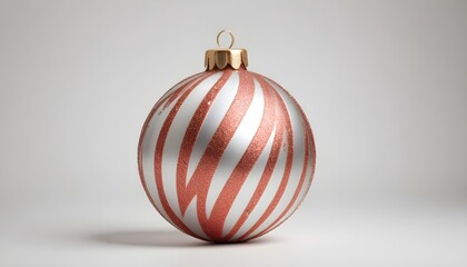  christmas ball isolated on white background
