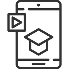 Online Learning Icon